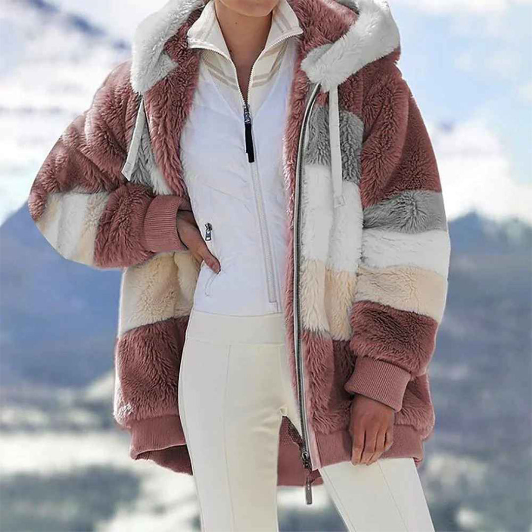 Warme Kapuzenjacke Oversized Jas