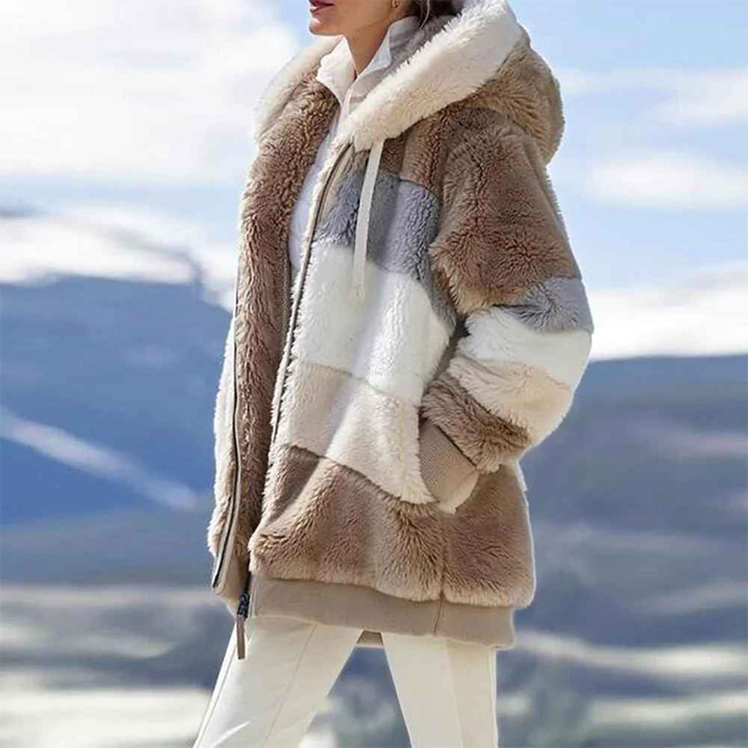 Warme Kapuzenjacke Oversized Jas