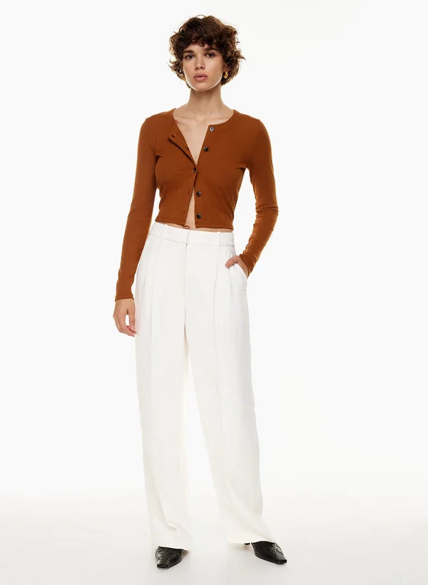 Maryanne's Hochtaillierte weite Hosen