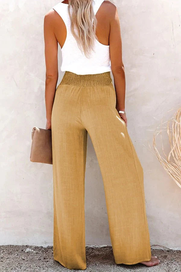 Chandler's Hochgezogene Smocked-Hose
