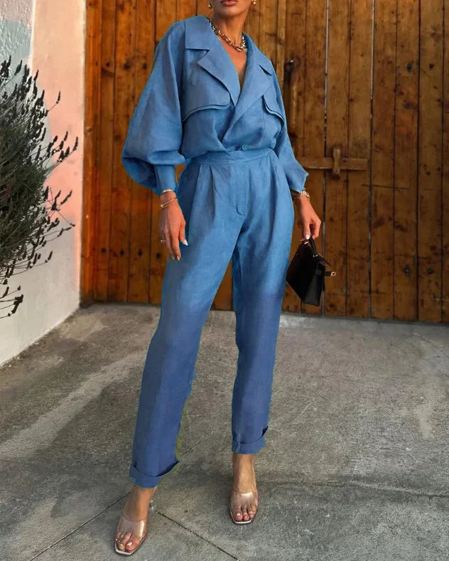 Nerida Naturzauber Leinen Ensemble
