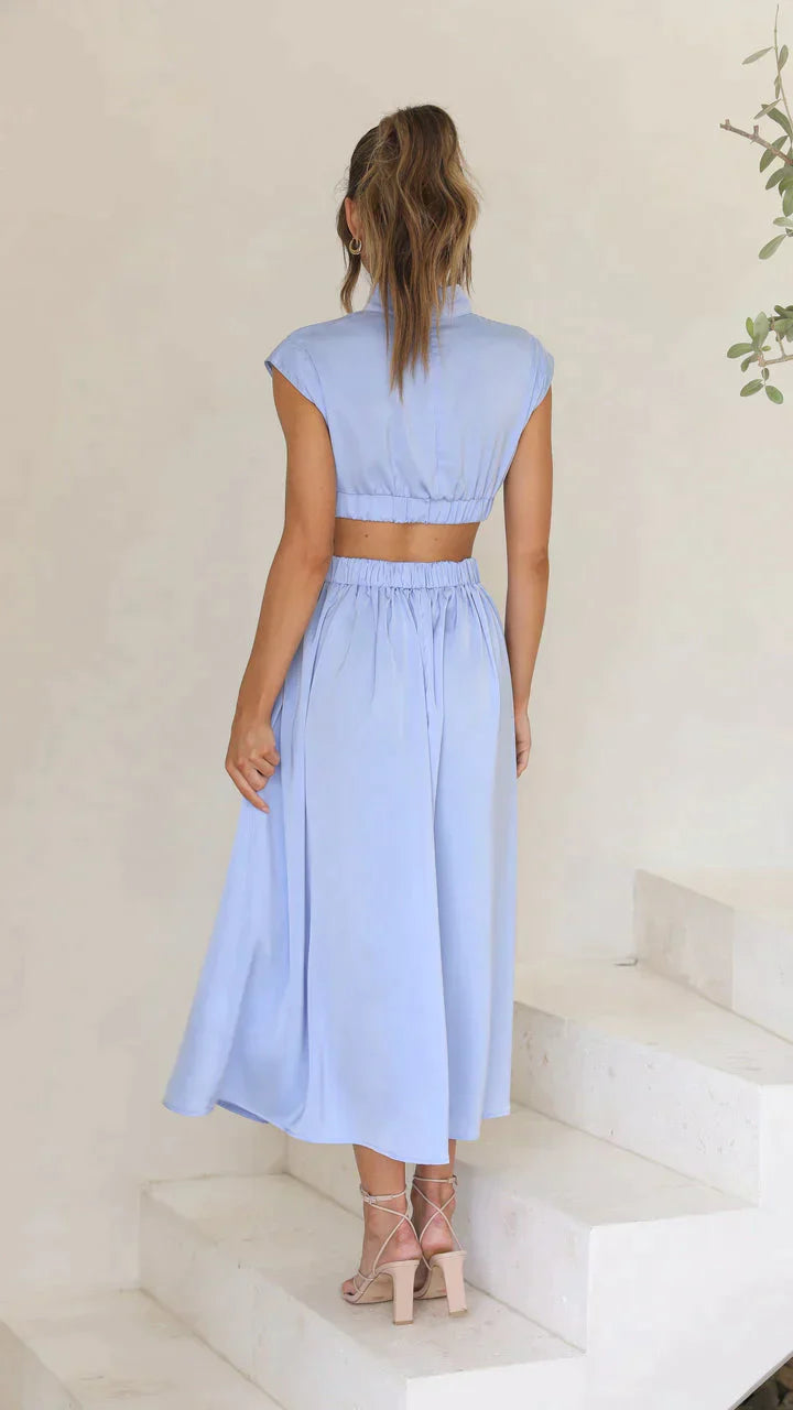 Dinah's Cut-Out Midikleid