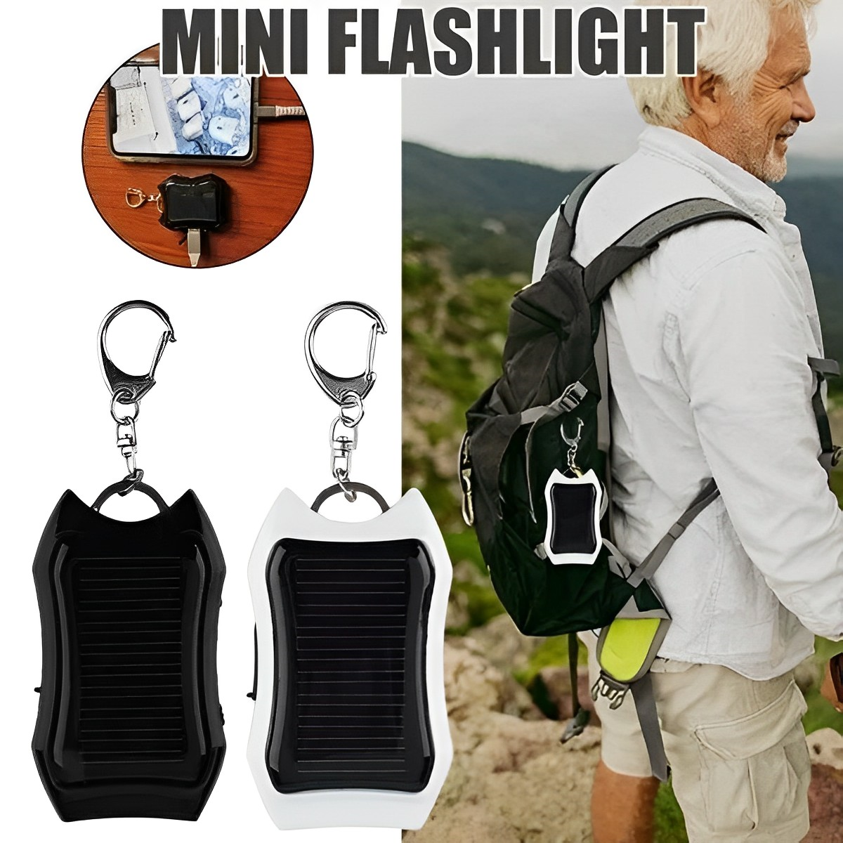 SolarClip Öko-Powerbank