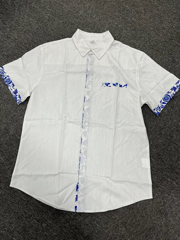 Timothy's Blumen Casual Hemd