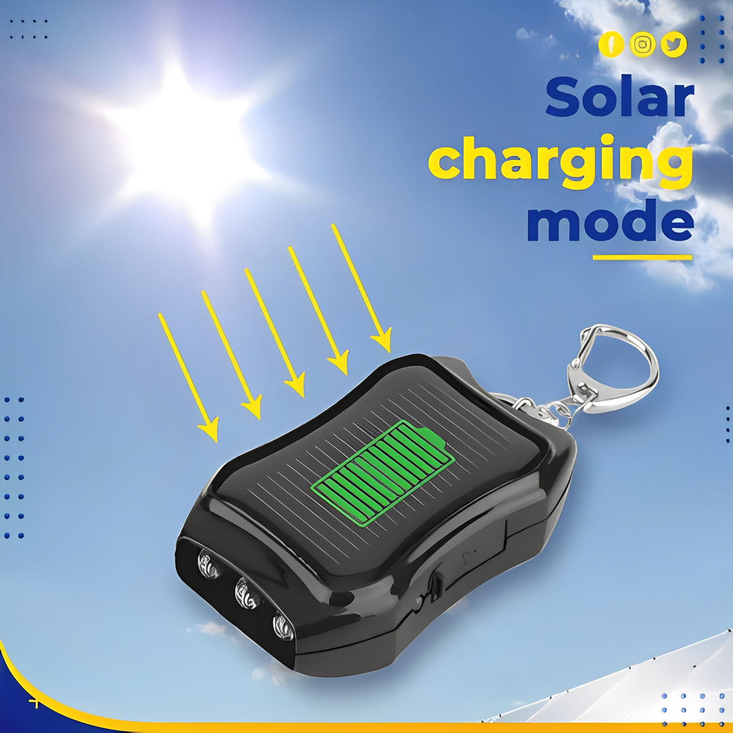SolarClip Öko-Powerbank