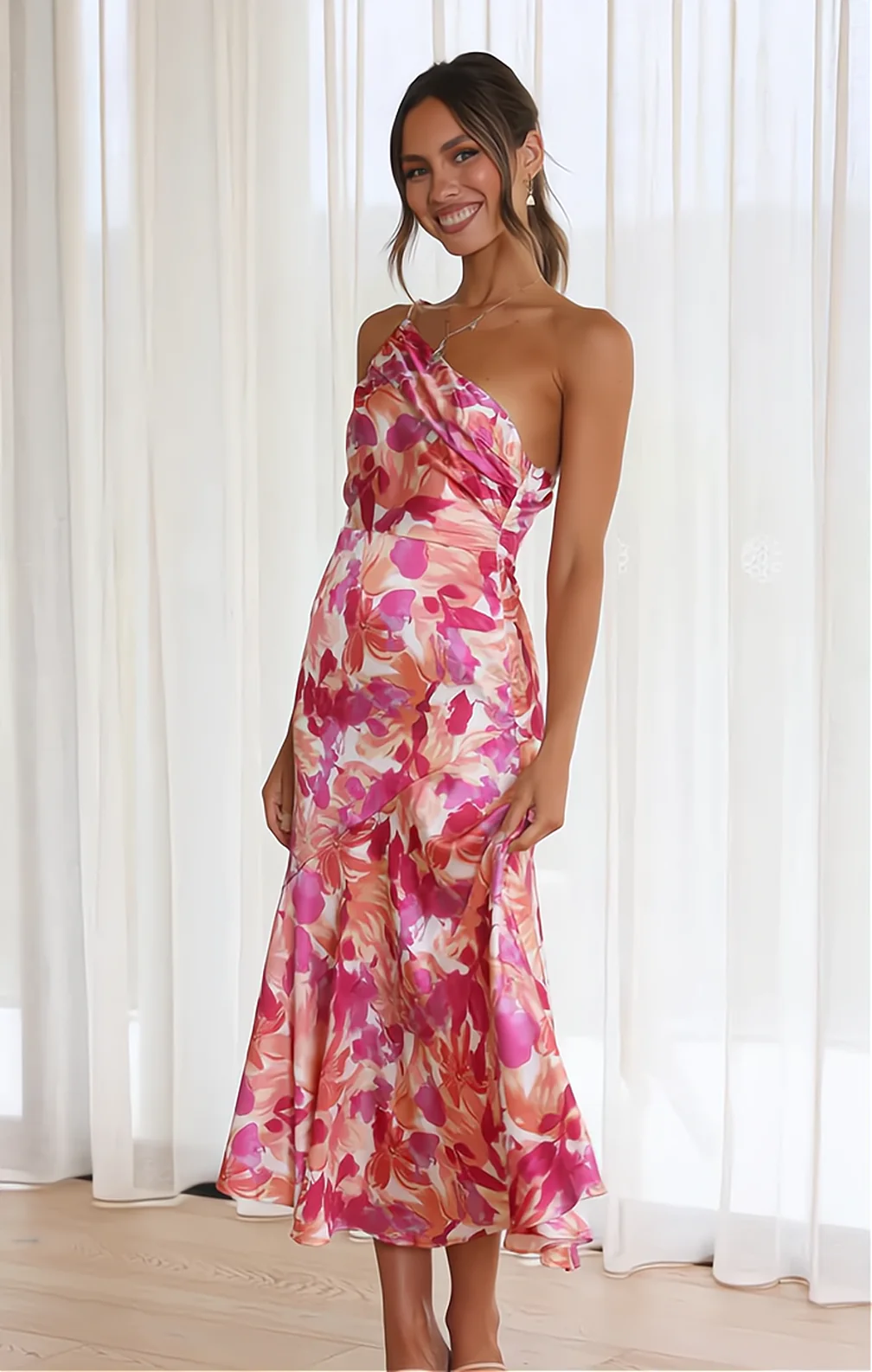 Sofia's Sommerblüte Kleid mit Blumenmuster