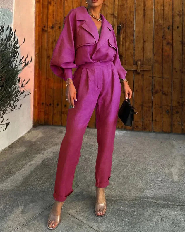 Nerida Naturzauber Leinen Ensemble