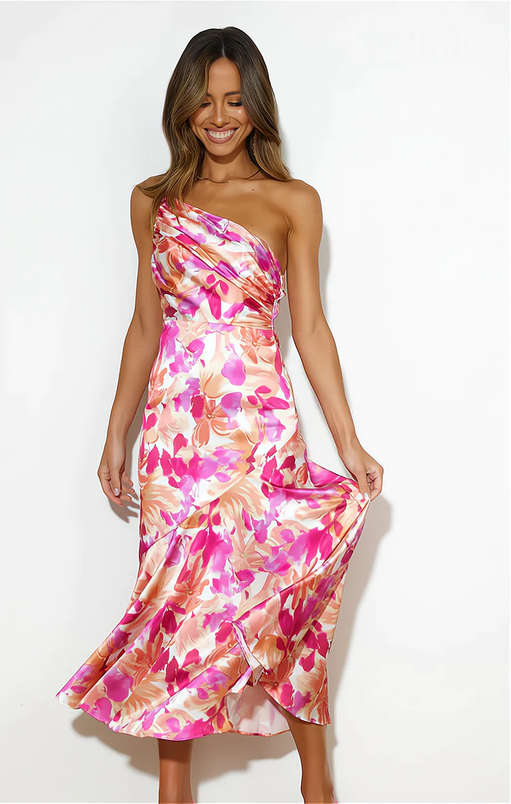 Sofia's Sommerblüte Kleid mit Blumenmuster