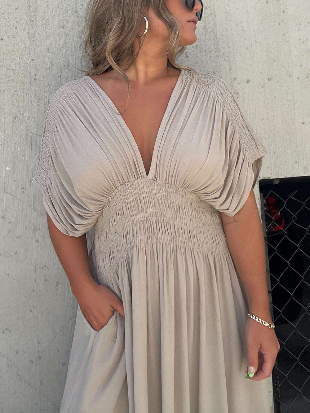 Priscilla's Elegantes Maxikleid