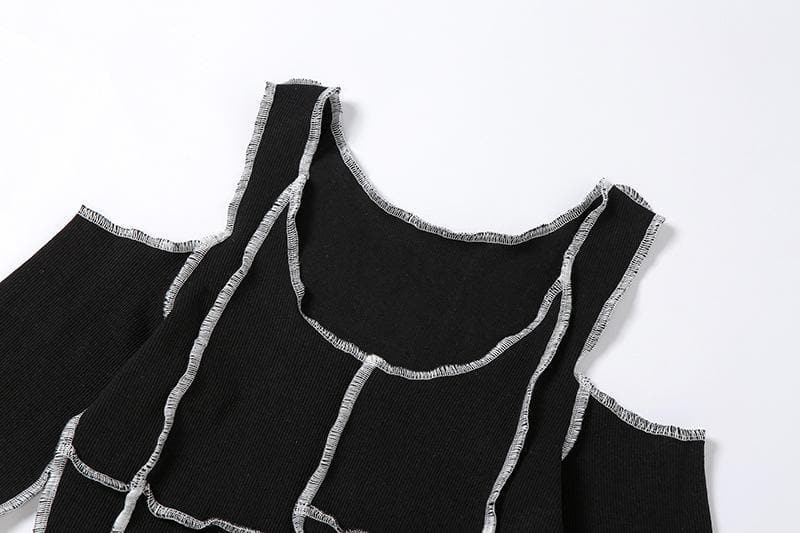 Roseanna Model Muse Schulterfreies Crop-Top