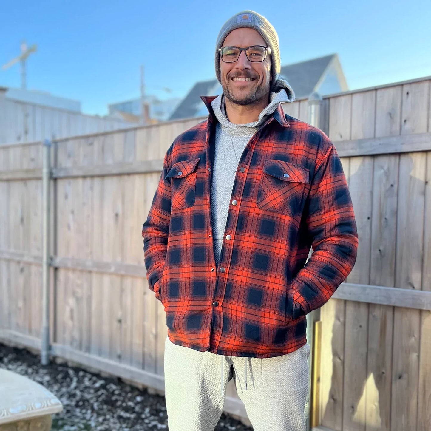Nikolas Flannel Luxe Jacke