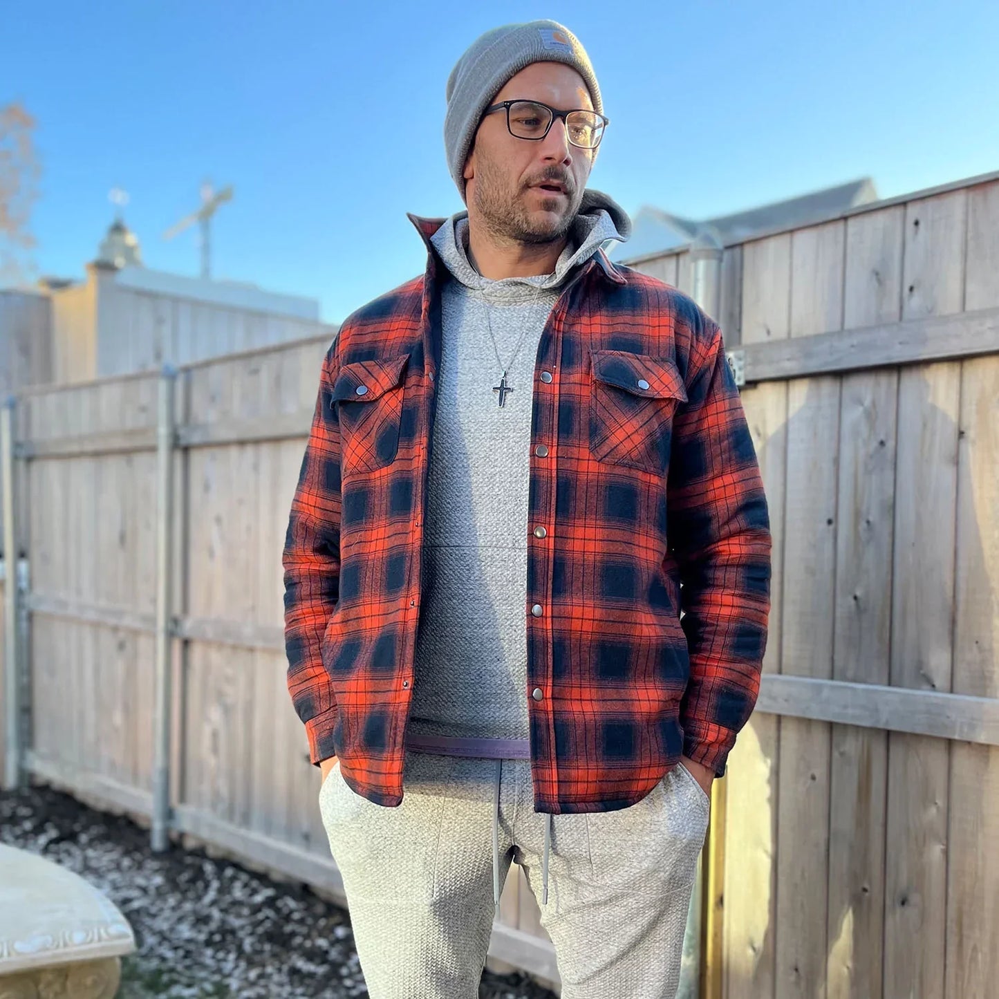 Nikolas Flannel Luxe Jacke