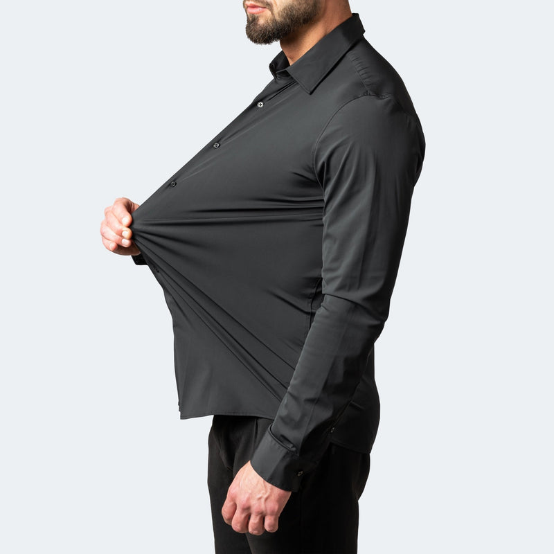 Teddy stretch anti-falten-Hemd