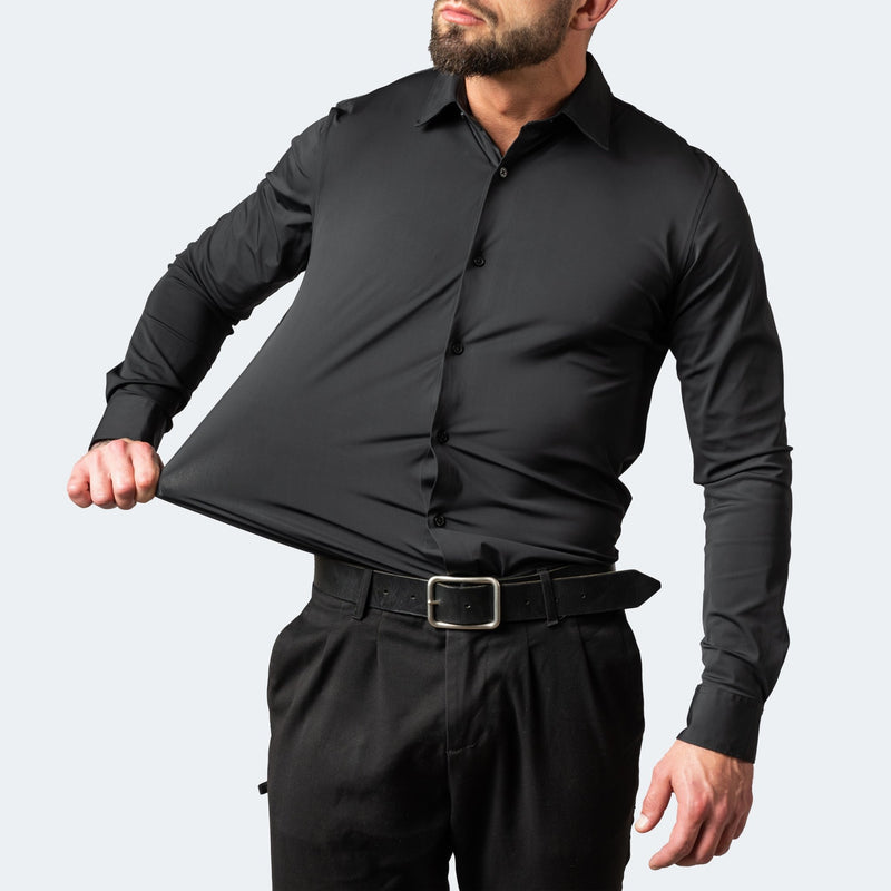 Teddy stretch anti-falten-Hemd