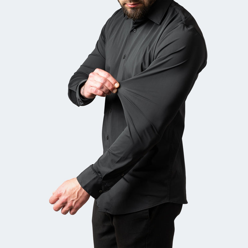 Teddy stretch anti-falten-Hemd