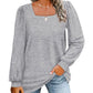 Schwarzes Langarmshirt - Lara