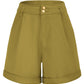 Verde – Grüne Vintage-Denimshorts