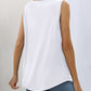 Pfirsichfarbenes Tanktop mit Falten - Lara