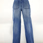 Hellblaue Vintage-Jeans - Amelia