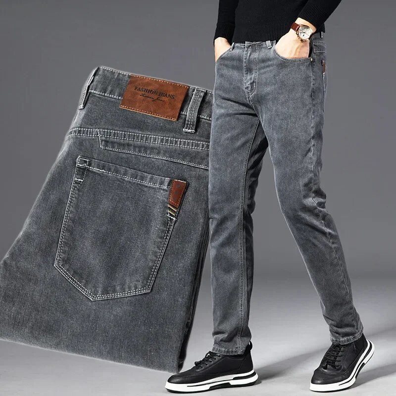 Dehnbare Denim Jeans - Vintage Blau - Max