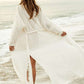 Weißer Strand-Kimono - Olivia