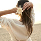 Weißer Strand-Kimono - Olivia