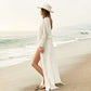 Weißer Strand-Kimono - Olivia