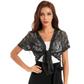 Sawyer | dirndl bluse aus transparenter spitze mit bindeschleife für frauen