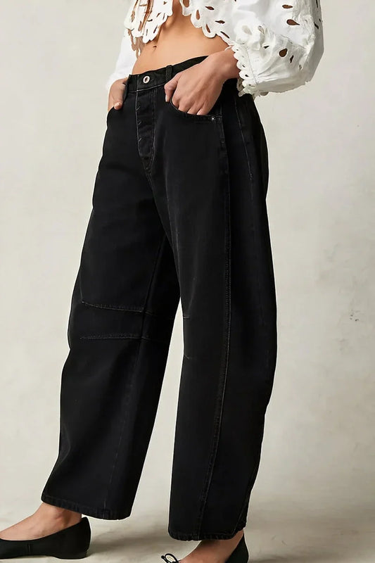 Jocelyn freizeitjeans mit weitem schnitt – damen