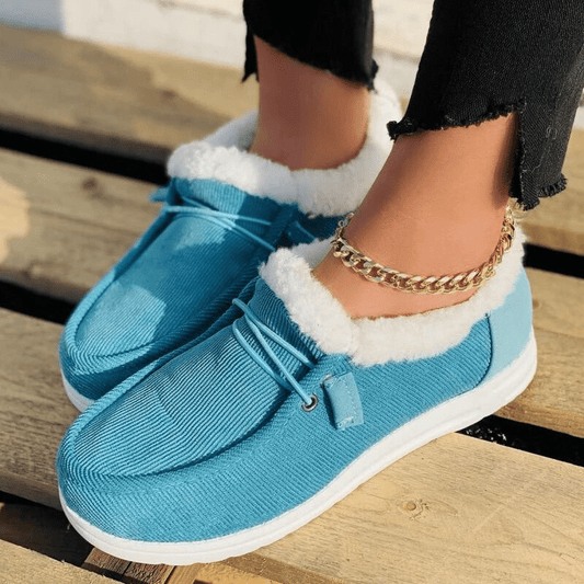 Beiger Halbschuh - Warme und Bequeme Freizeitloafer
