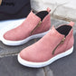 Sophie - Graue Zipper-Slipper