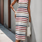 Gestreiftes Kleid Mehrfarbig - Clara