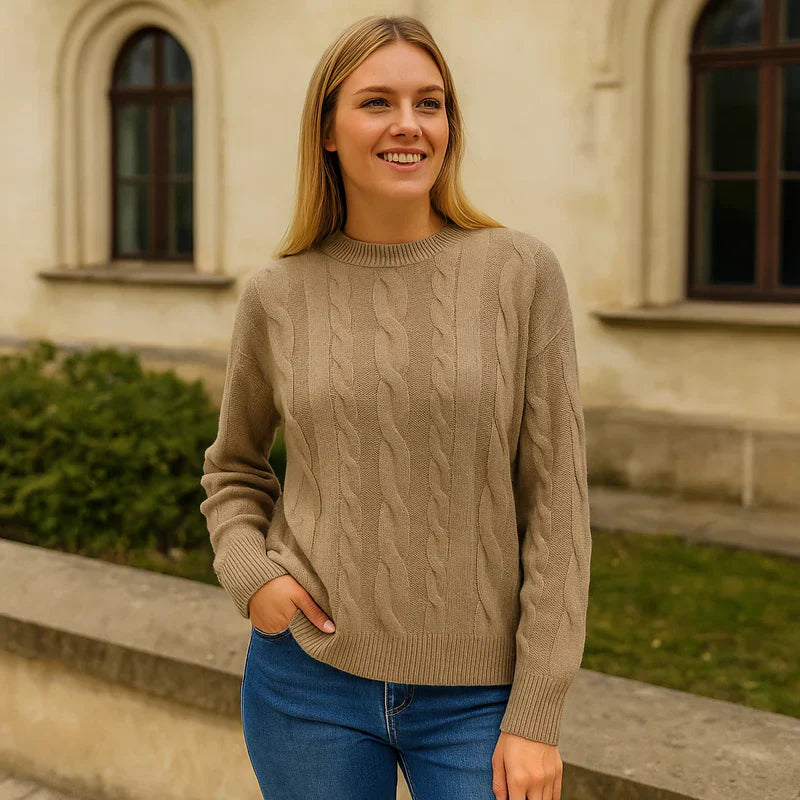 Damen-langarmstrickpullover – ein weicher und vielseitiger klassiker