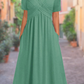 Stella - sommerkleid mit v-ausschnitt