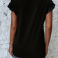 Olivgrünes T-Shirt mit Rüschen - Ella