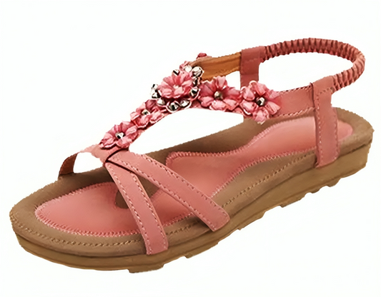 Braun Boho Komfortsandalen - Sarahi