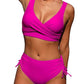 Giulia - Rotes Raffiniertes Bikini-Set