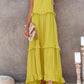 Mia - Marineblaues Maxikleid