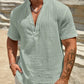 Freizeit Henley Shirt Weiß - Tom