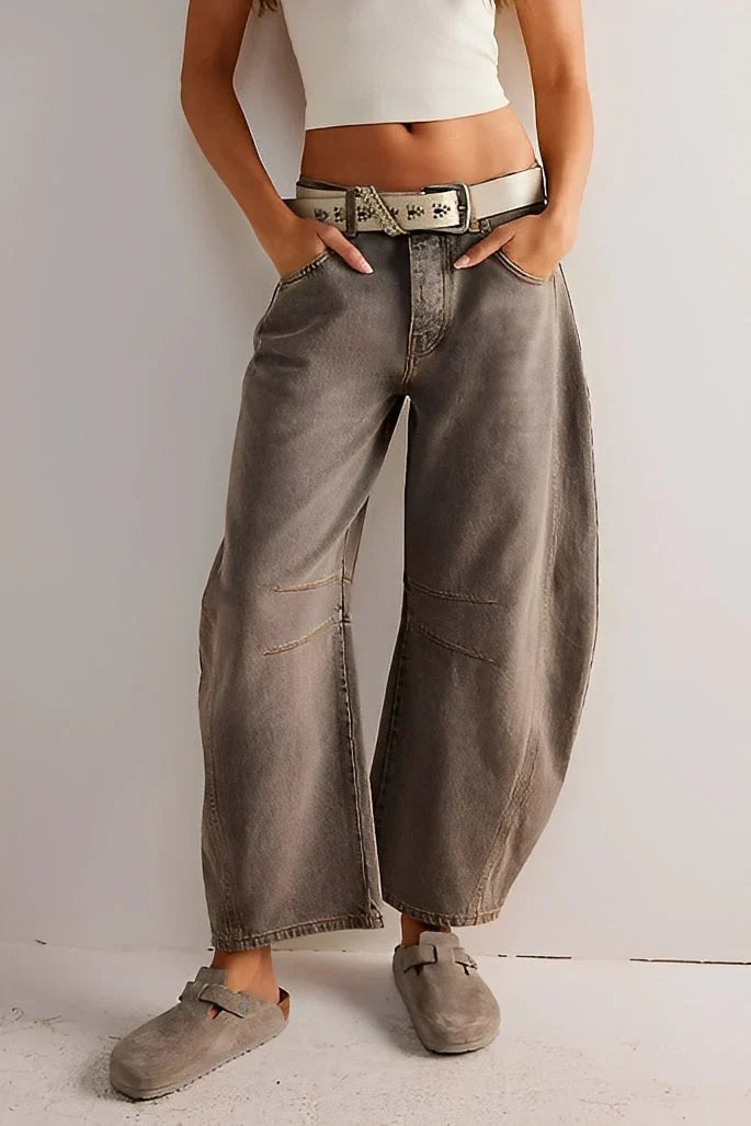 Jocelyn freizeitjeans mit weitem schnitt – damen