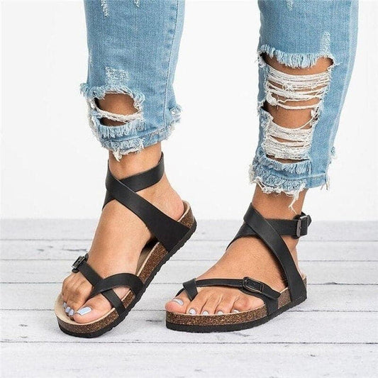 Leonora – elegante sandalen mit lederriemen