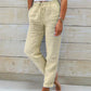Stacy - stylische leinen hose für frauen