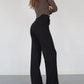 High-waisted chic hosen – elegante damenhose mit hohem bund