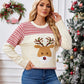 Roter Weihnachts-Strickpullover – Max