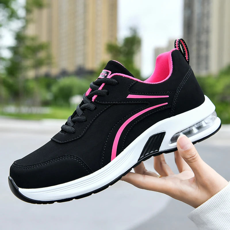 Felix - Sportliche Schwarz-Weiße Sneakers