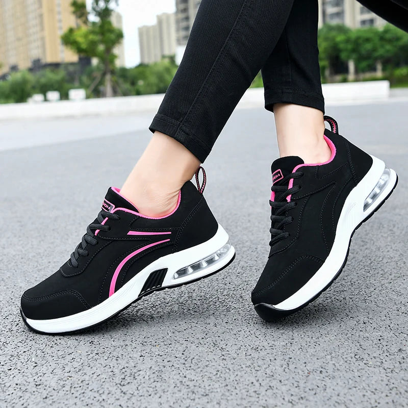 Felix - Sportliche Schwarz-Weiße Sneakers