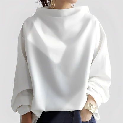 Eleganter rollkragenpullover von romayne – damen