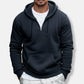 Morten – quarter-zip hoodie mit kängurutasche und relaxed fit