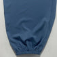 Weite blaue Hose mit Taschen und Kordelzug - Mia