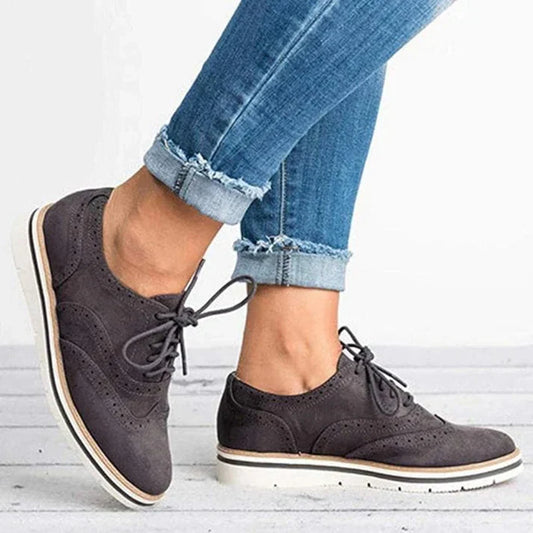 Jenni - elegante lederschuhe mit schnürsenkeln